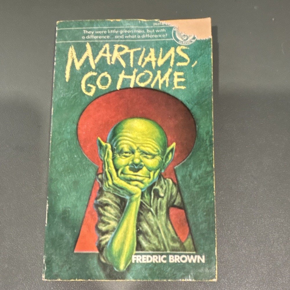 Fredric Brown Martians, Go Home Paperback Science Fiction YA Novel
